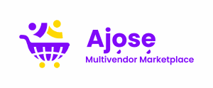 ajose logo icon with word full